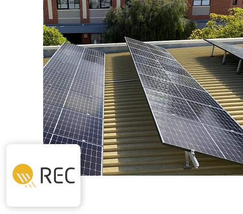 rec solar panels in perth