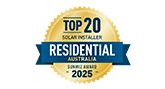 SunWiz Top 20 Residential Installer Australia 2025