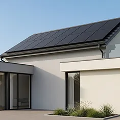 Solar panels installed on a Rockingham home roof