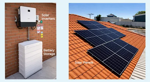Solar installation completed at Davey St, Mandurah WA for John