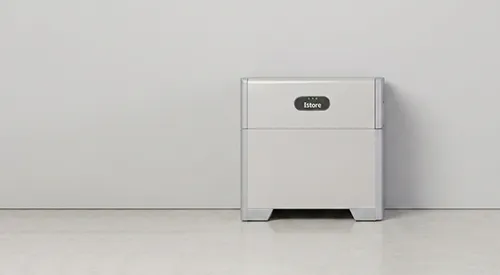 Home energy storage battery installed indoors in Marangaroo