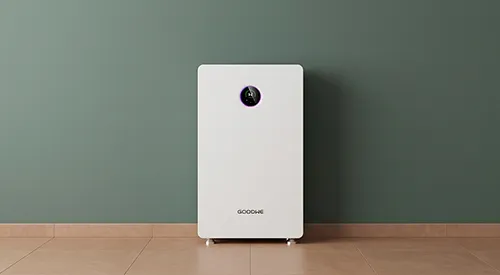 Wall-mounted solar battery installed on a clean wall inside a Marangaroo home