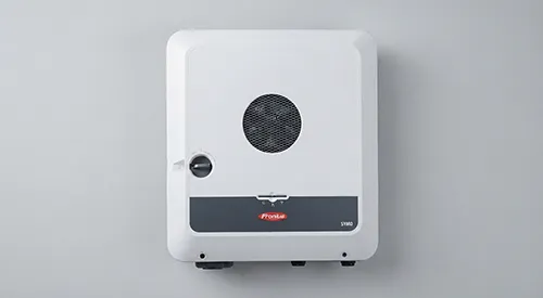 Solar inverter mounted on a clean interior wall in a Landsdale property