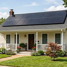 Solar panels installed on the roof of a Piara Waters home