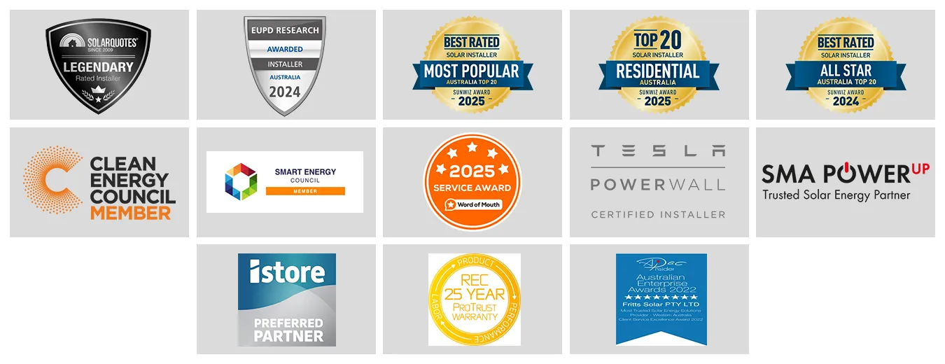solar installation certifications and awards