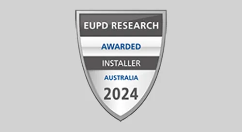 EUPD Research Awarded Installer Australia 2024